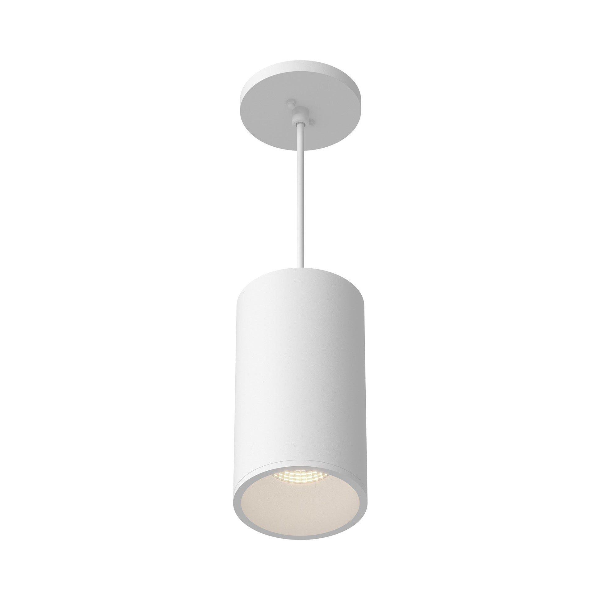 Kuzco Architectural Lorna white [universal voltage and 0-10 dimming] pendant LD4-PD08W20-3036-WH-UNV-010