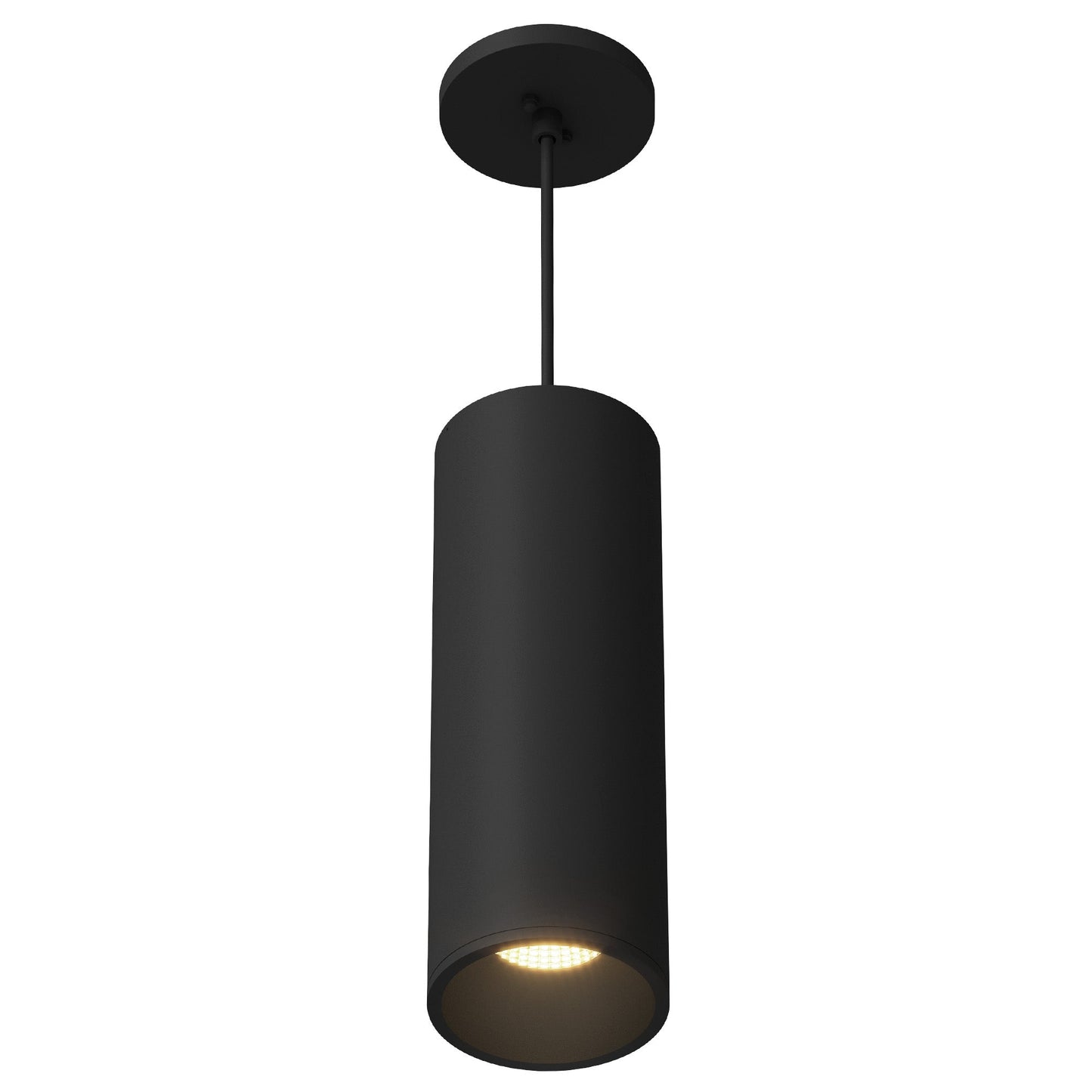 Kuzco Architectural Lorna black [universal voltage and 0-10 dimming] pendant LD4-PD12W24-3036-BK-UNV-010