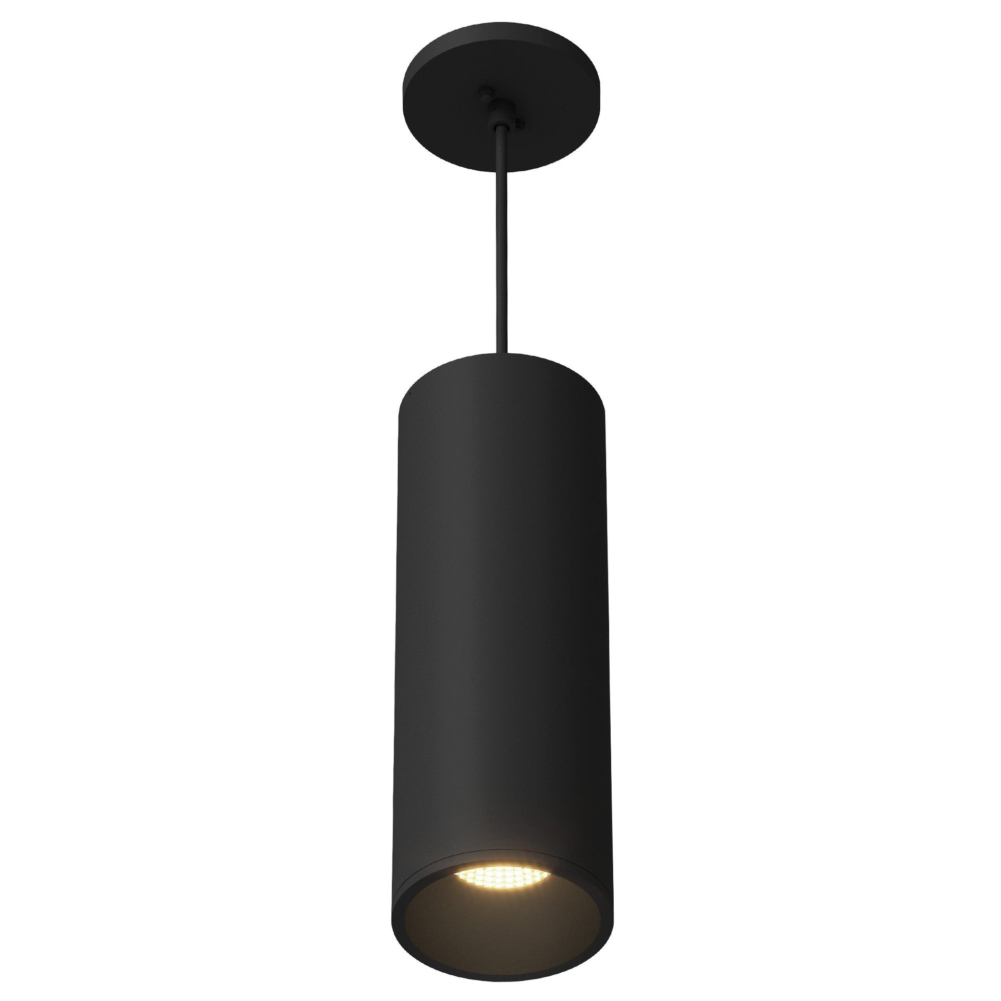 Kuzco Architectural Lorna black [universal voltage and 0-10 dimming] pendant LD4-PD12W24-3036-BK-UNV-010