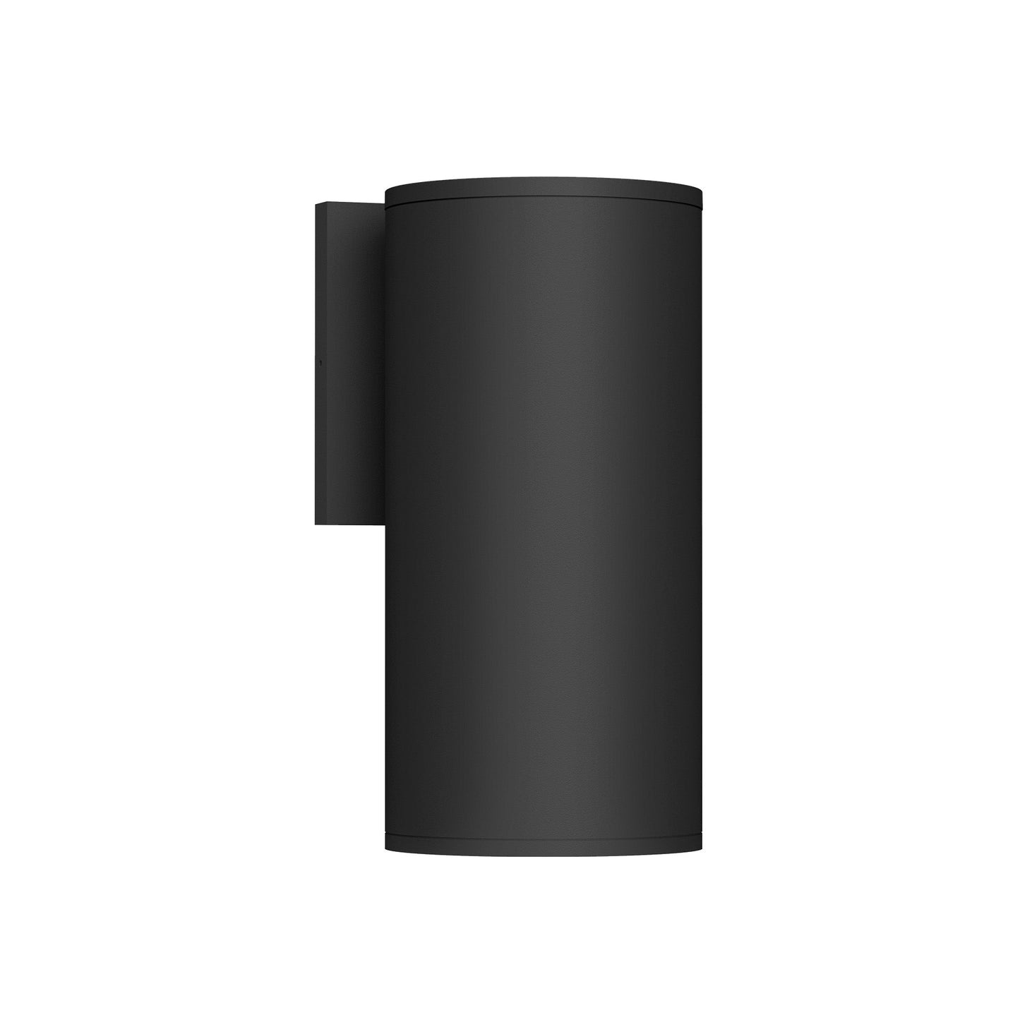 Kuzco Architectural Lorna black [universal voltage and 0-10 dimming] interior/exterior wall sconce LD4-WS09W20-3036-BK-UNV-010