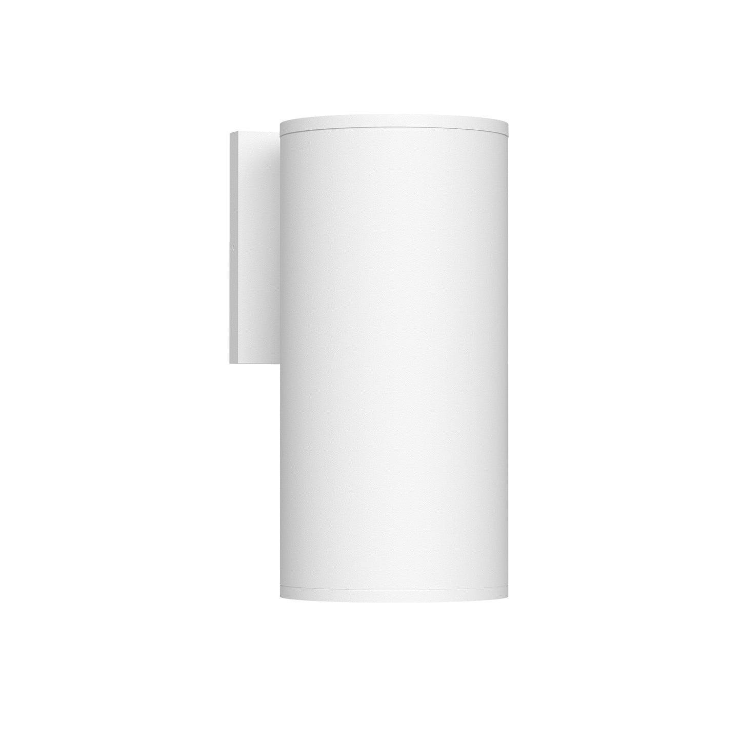 Kuzco Architectural Lorna white [universal voltage and 0-10 dimming] interior/exterior wall sconce LD4-WS09W20-3036-WH-UNV-010