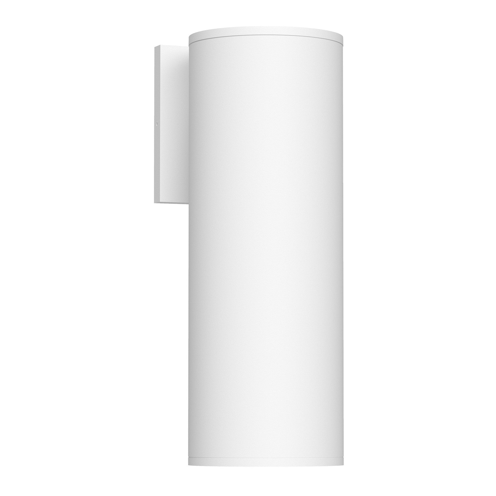 Kuzco Architectural Lorna white [universal voltage and 0-10 dimming] interior/exterior wall sconce LD4-WS12W24-3036-WH-UNV-010