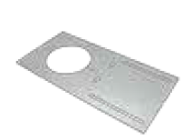 Lighting Spot 26 4 in. Round Mounting Plate LS-CS-4R-MP