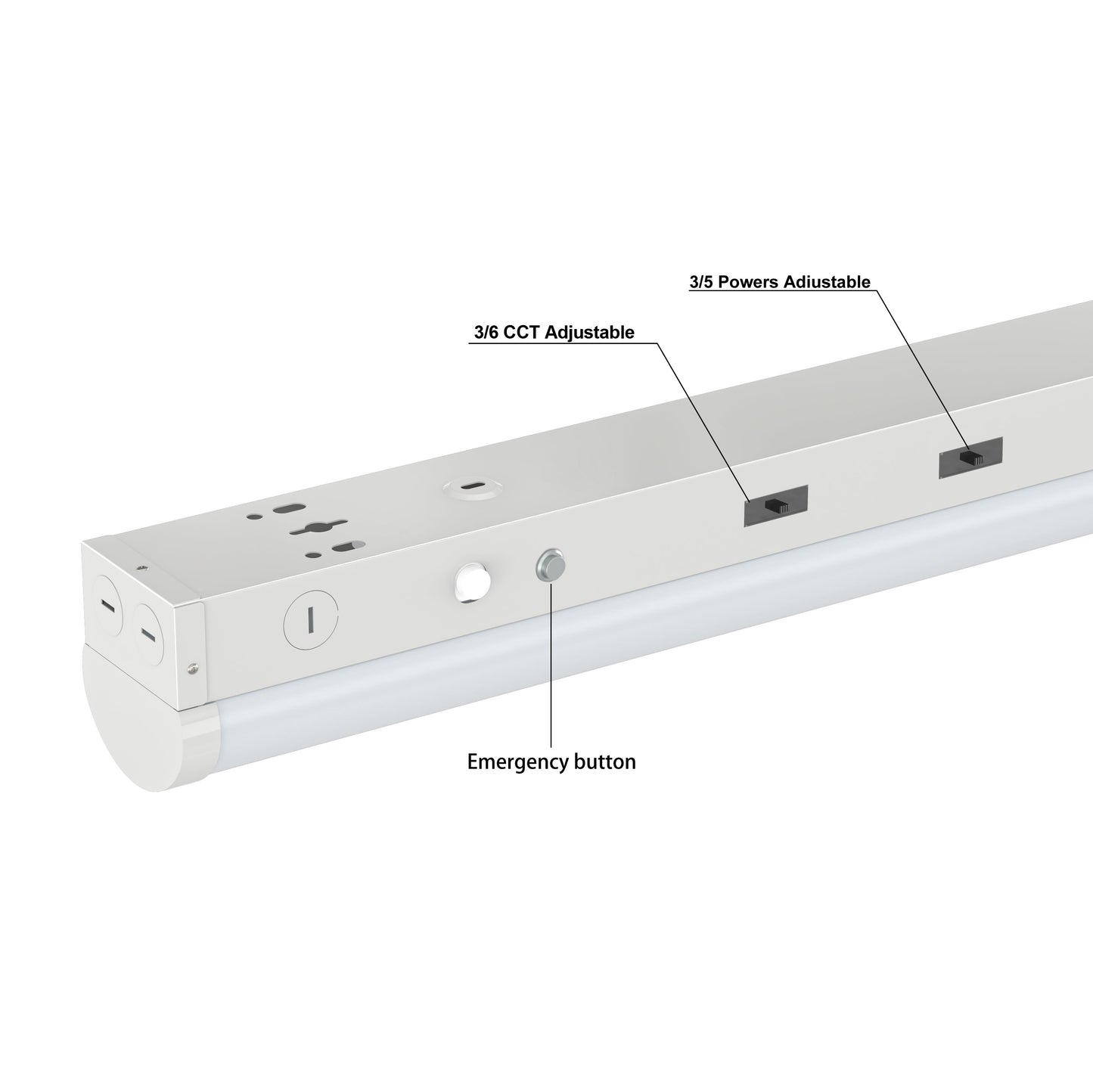 Premium Lighting Linear Strip Light G4 4ft 60W 167lm/W 10020lm