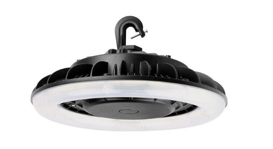 Lighting Spot 26 13 in. 67W 5000K Round Black LED High Bay Light LS-UF6-67W-50K-BK