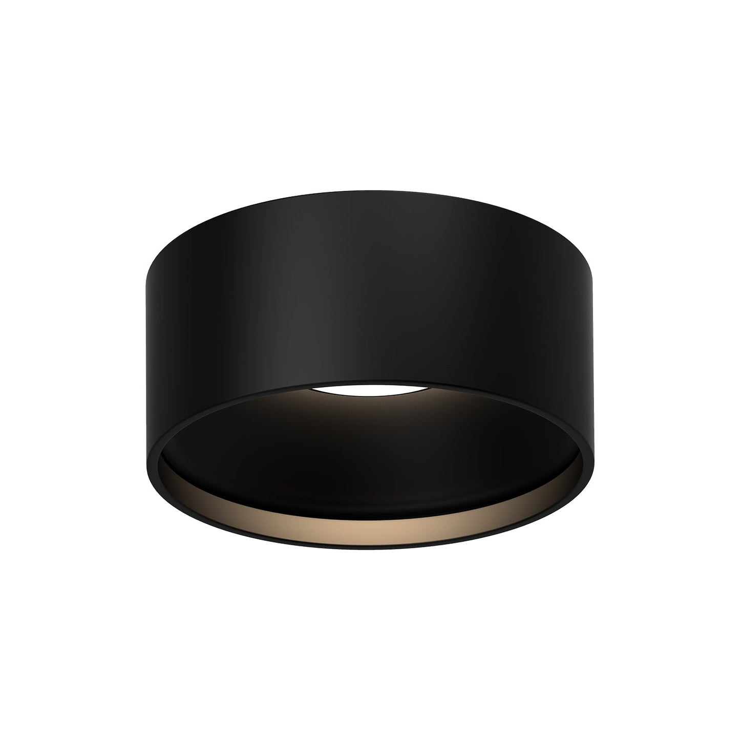 Kuzco Lucci black flush mount FM10205-BK