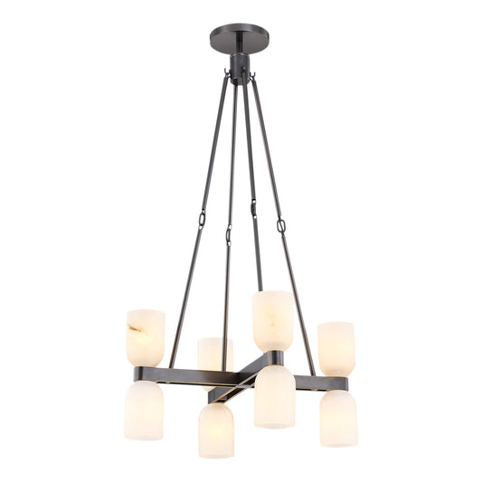 Alora Lucian urban bronze chandelier CH338822UBAR