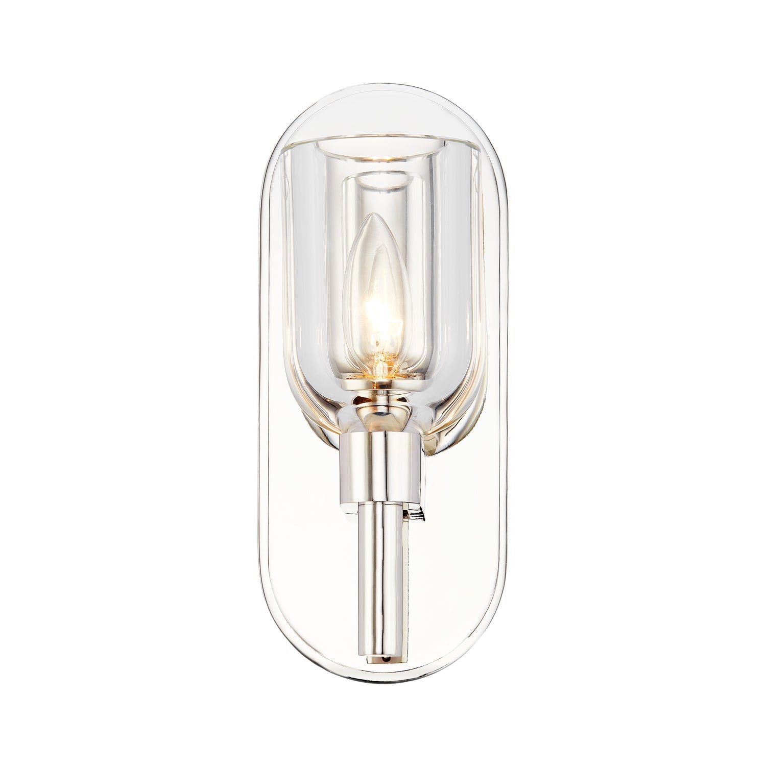 Alora Lucian clear crystal vanity light WV338101PNCC