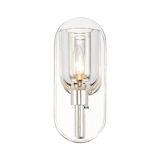 Alora Lucian clear crystal vanity light WV338101PNCC