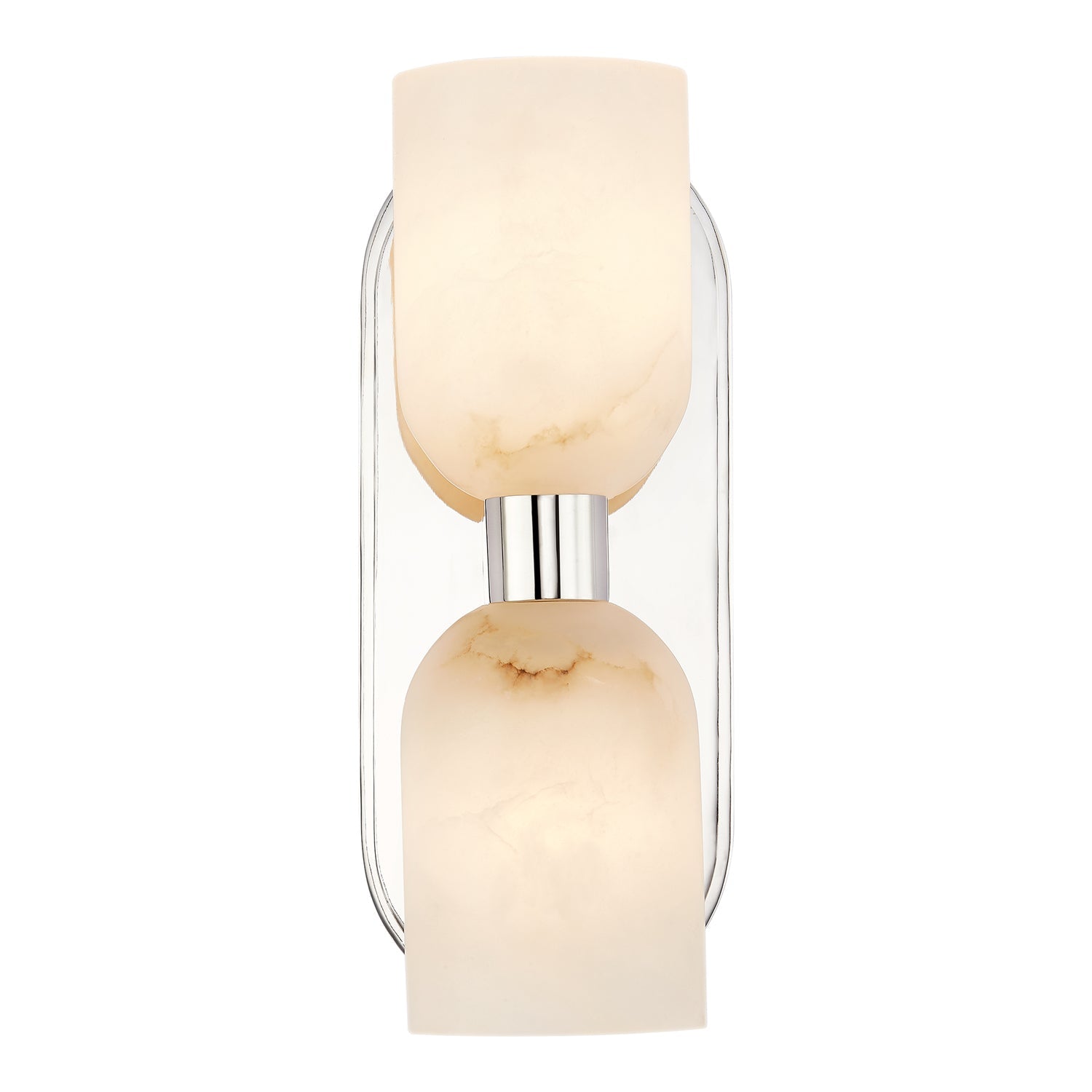 Alora Lucian polished nickel vanity light WV338902PNAR