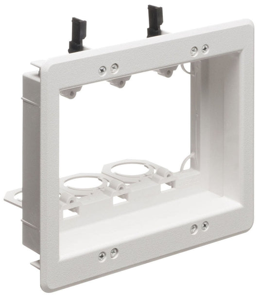 Arlington Industries LVU3W plastic mounting bracket