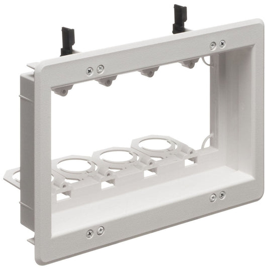 Arlington Industries LVU4W plastic mounting bracket