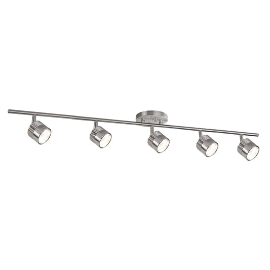 Kuzco Lyra brushed nickel track light TR10036-BN