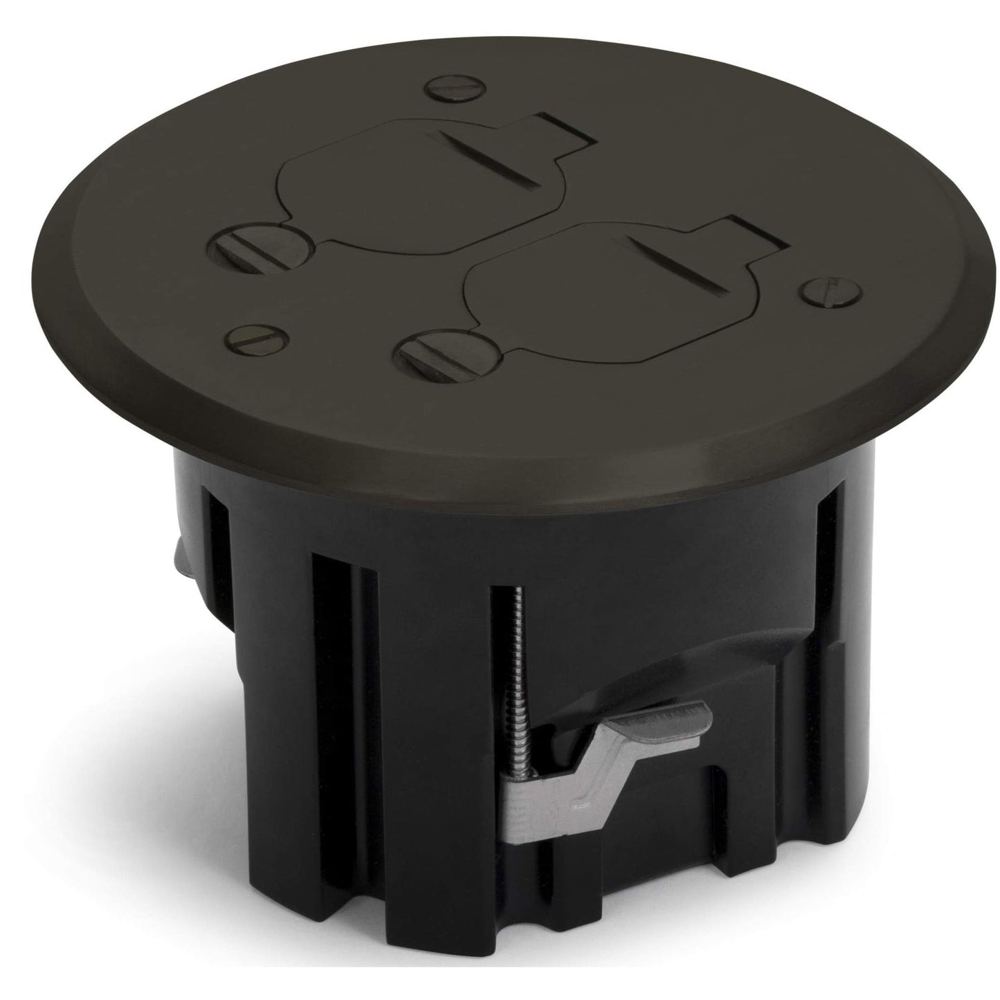 Lew Electric PBR1-FPDB Dark Bronze floor box
