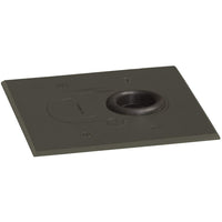 Lew Electric RCFB-1-DBP Dark Bronze floor box cover
