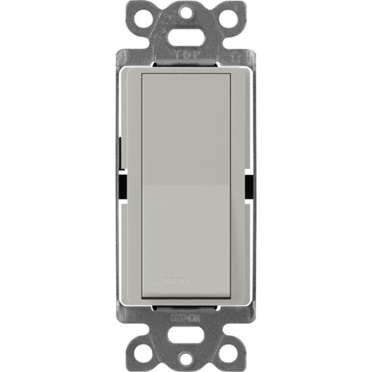 Lutron Claro switch in Pebble