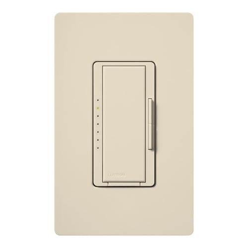 Lutron Maestro dimmer switch in Light Almond