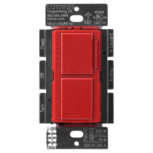 Lutron Maestro LED+ dimmer switch in Hot