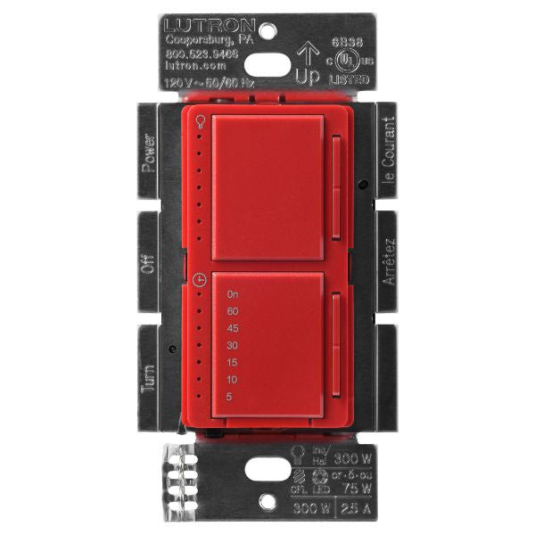 Lutron Maestro LED+ dimmer switch in Hot