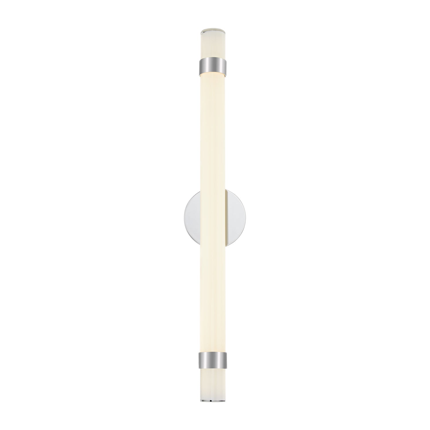 Alora Madison polished nickel vanity light WV324230PNGO