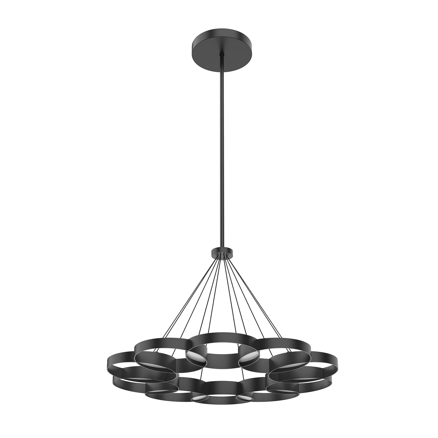 Kuzco Maestro black chandelier CH90833-BK