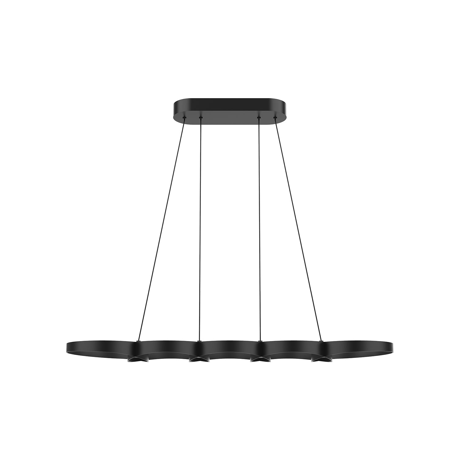 Kuzco Maestro black [universal voltage] linear pendant LP90838-BK-UNV