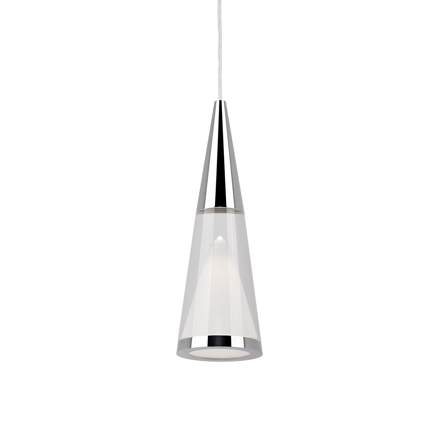 Kuzco Malabar chrome pendant 402401CH-LED