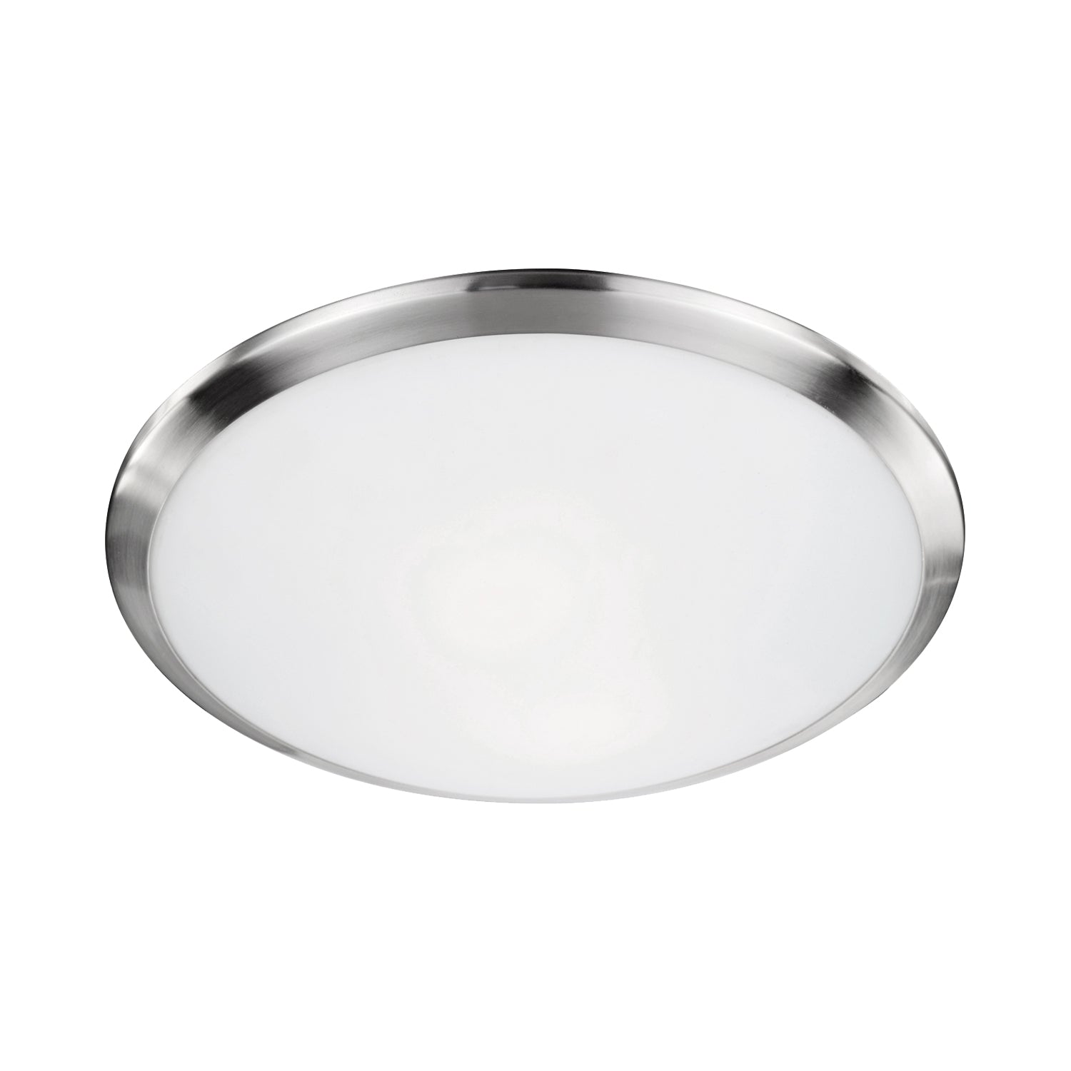 Kuzco Malta brushed nickel flush mount 51562BN