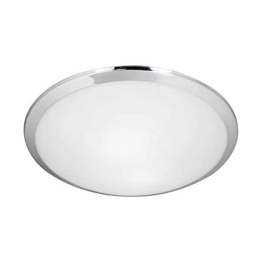 Kuzco Malta chrome flush mount 51562CH