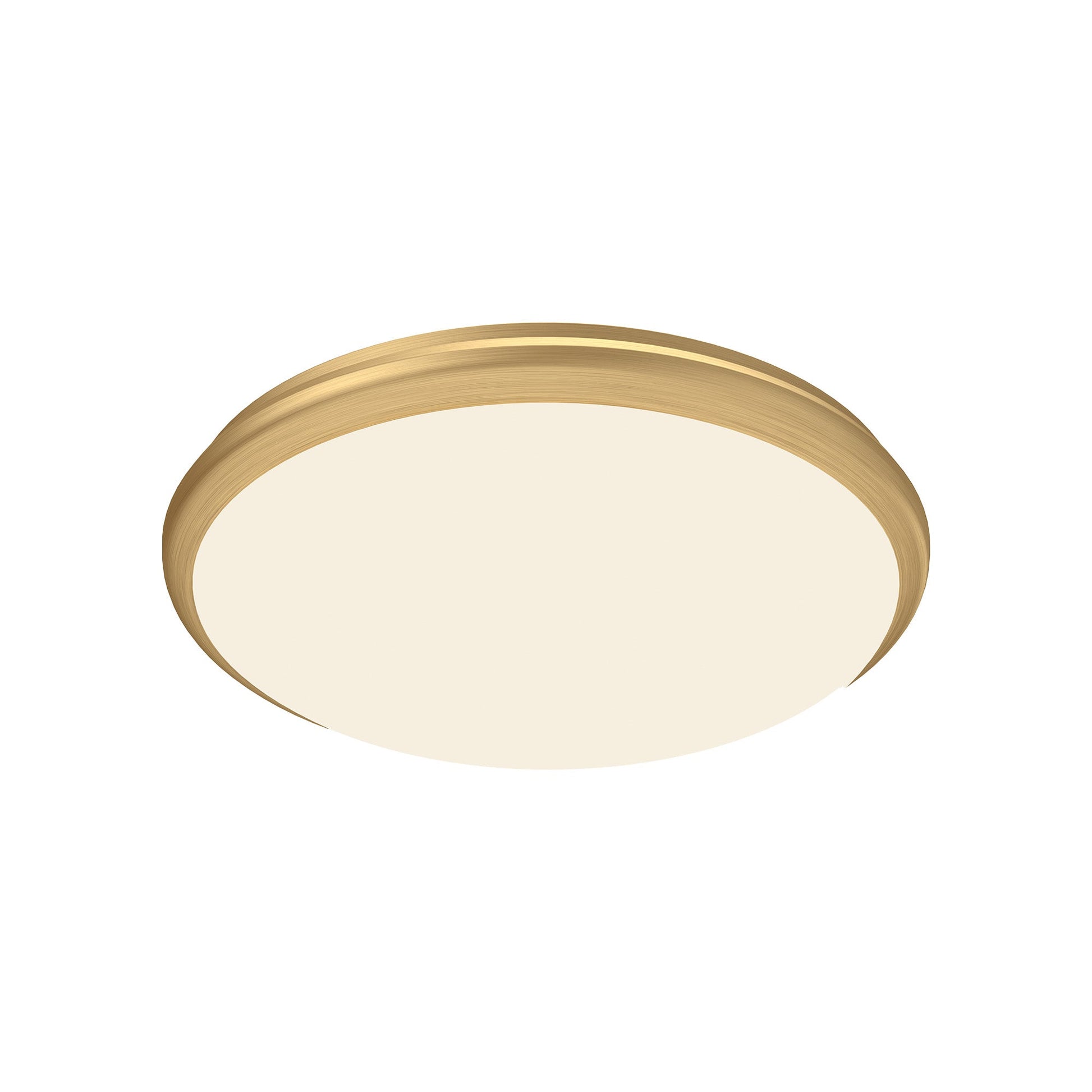Kuzco Malta brushed gold flush mount FM1512-BG