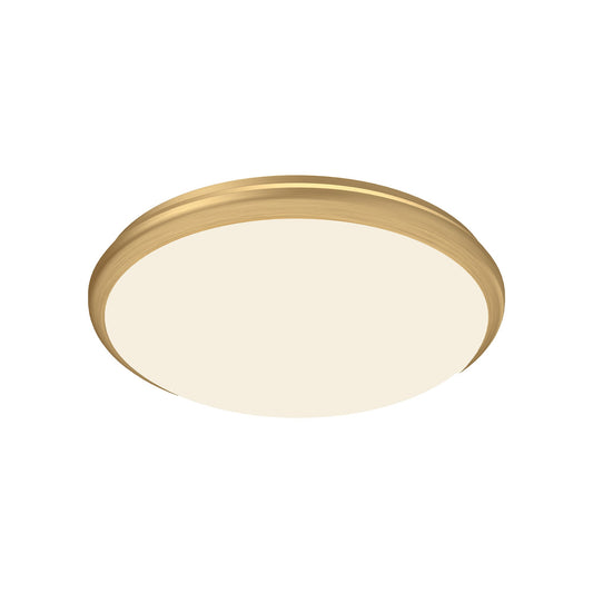 Kuzco Malta brushed gold flush mount FM1512-BG