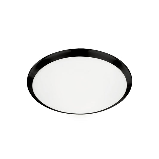 Kuzco Malta black flush mount FM1512-BK