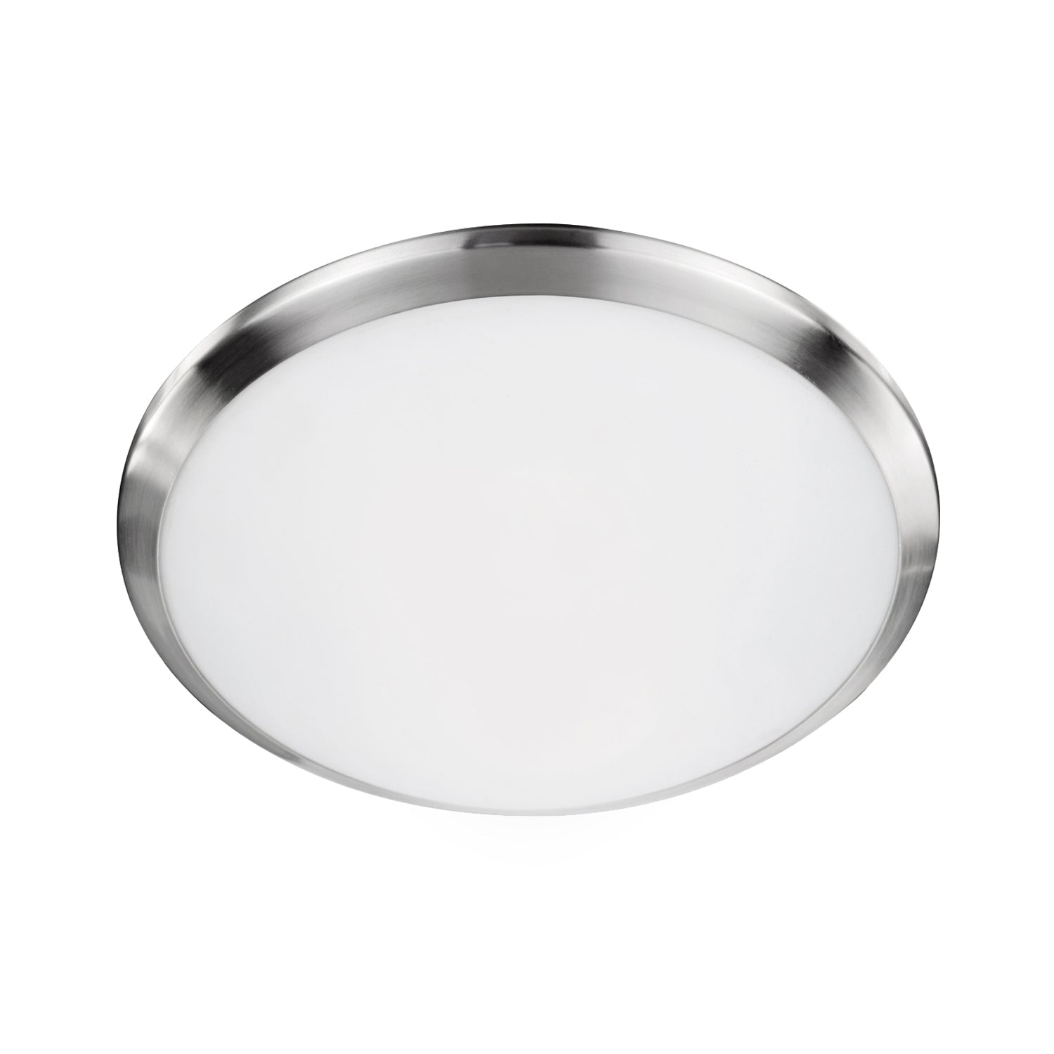 Kuzco Malta brushed nickel flush mount FM1512-BN