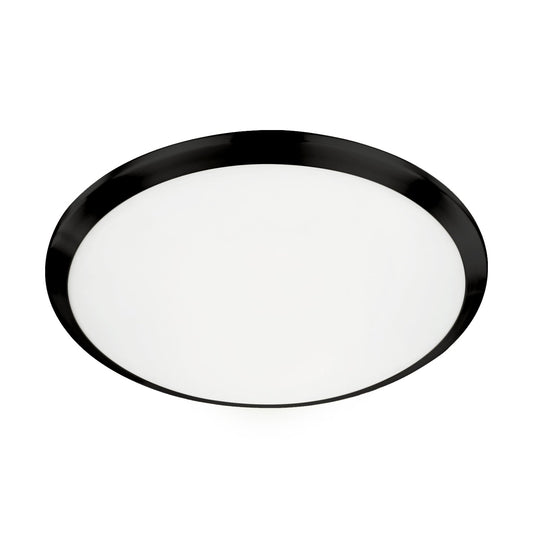 Kuzco Malta black flush mount FM1515-BK