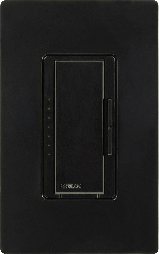 Lutron Maestro dimmer switch in Black