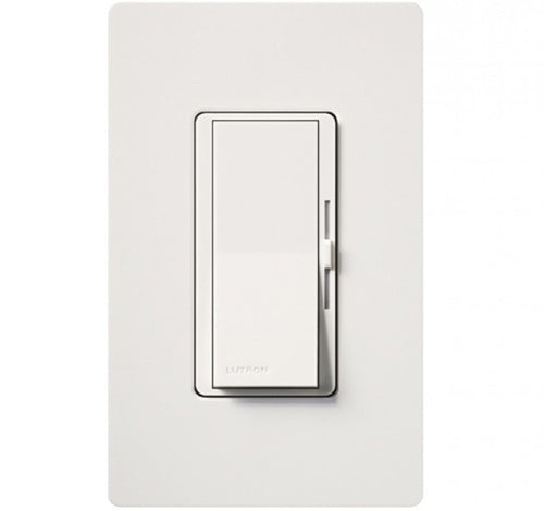 Lutron Diva dimmer switch in White