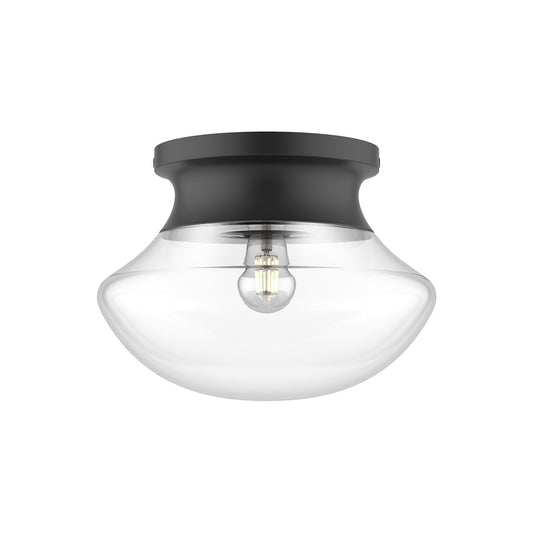 Alora Mood Marcel matte black flush mount FM464012MB