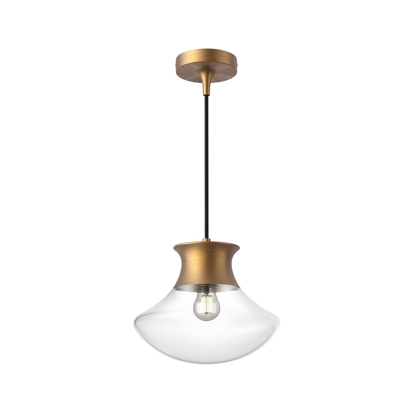 Alora Mood Marcel aged gold pendant PD464012AG