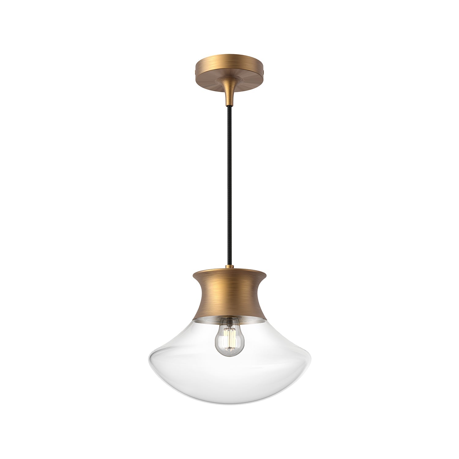 Alora Mood Marcel aged gold pendant PD464012AG