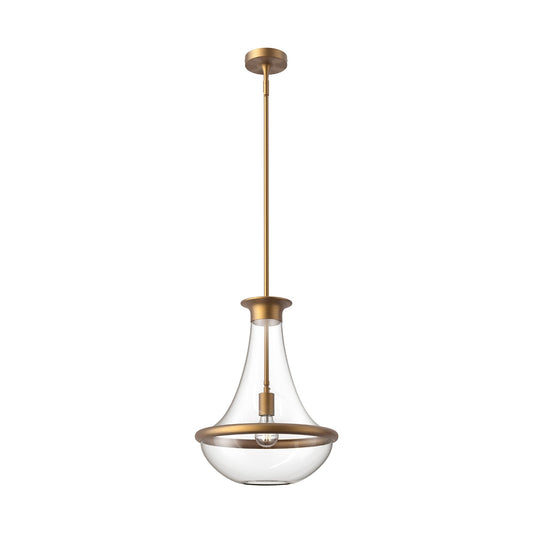 Alora Mood Marcel aged gold pendant PD464014AG