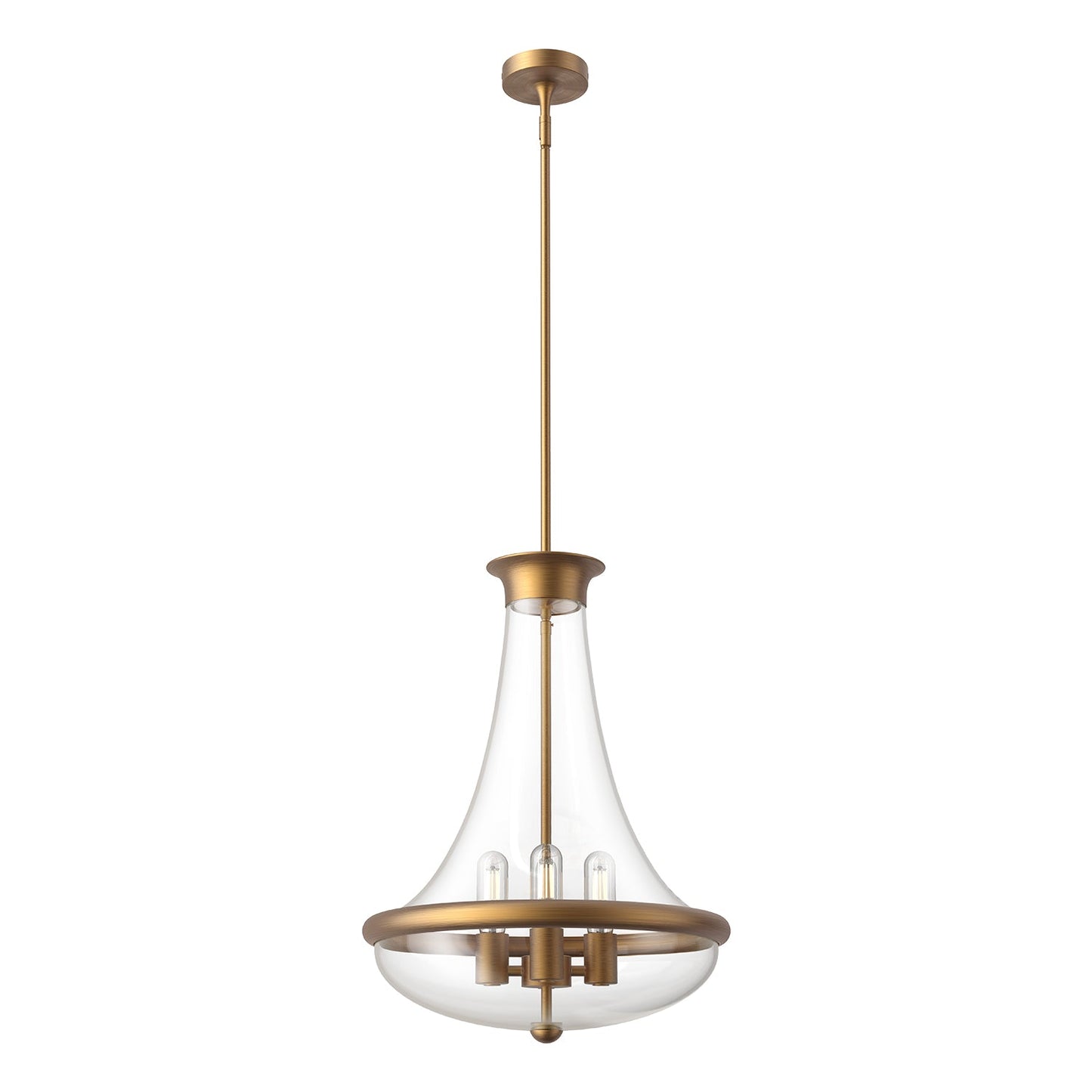 Alora Mood Marcel aged gold pendant PD464018AG