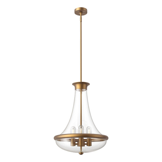 Alora Mood Marcel aged gold pendant PD464018AG