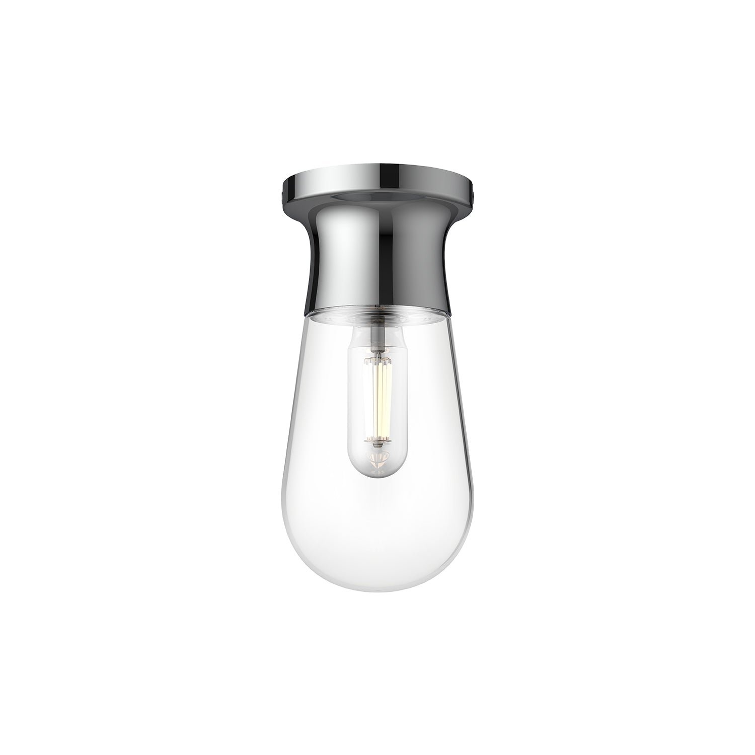 Alora Mood Marcel chrome semi-flush mount SF464001CH