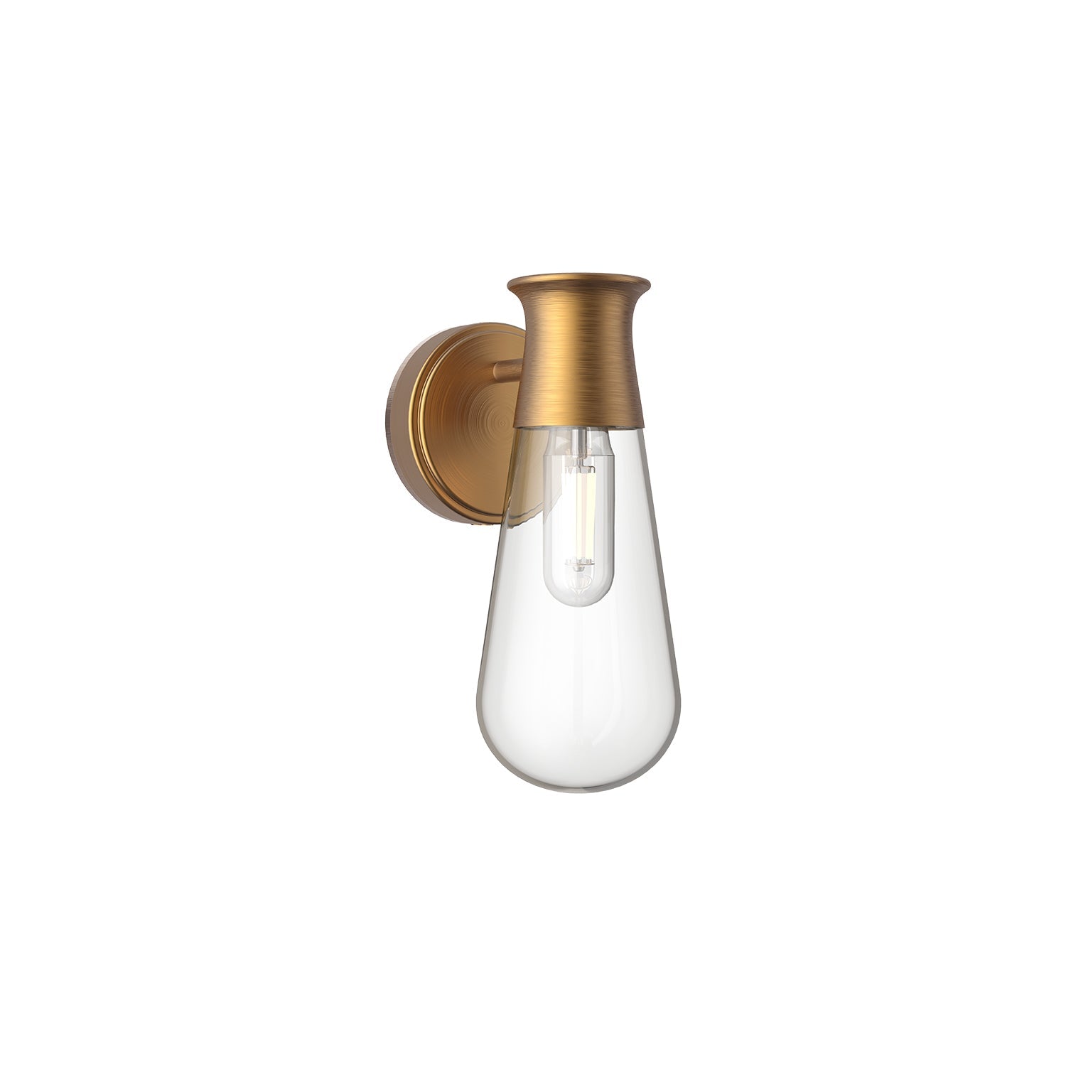 Alora Mood Marcel aged gold vanity light WV464001AG