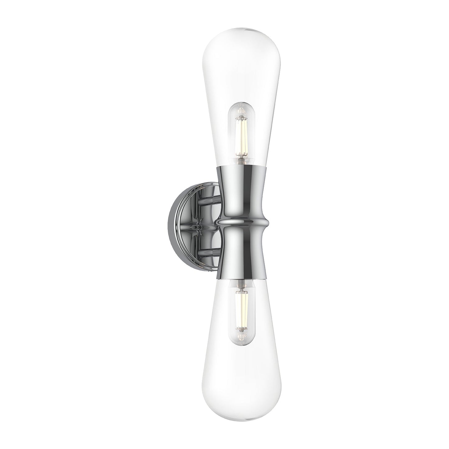 Alora Mood Marcel chrome vanity light WV464002CH