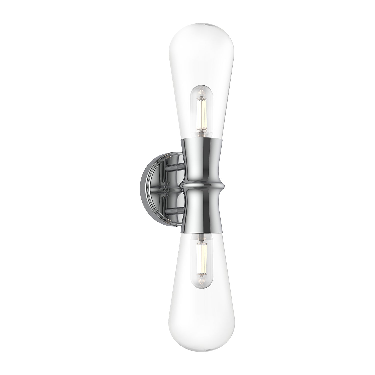 Alora Mood Marcel chrome vanity light WV464002CH