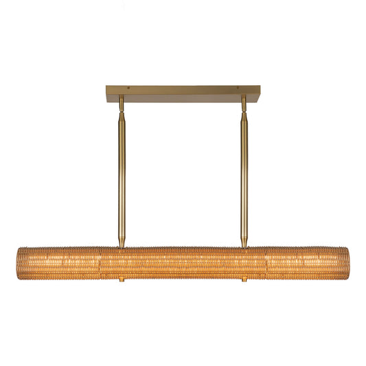 Alora Mood Maris brushed gold [universal voltage] linear pendant LP602042BG-UNV
