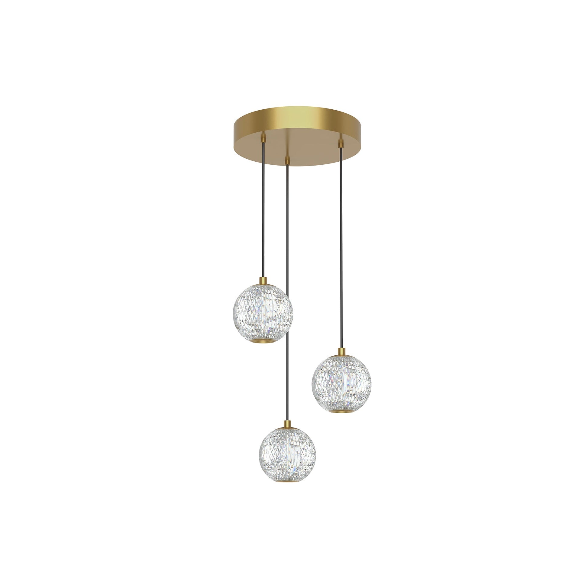 Alora Marni natural brass multi-pendant MP321203NB