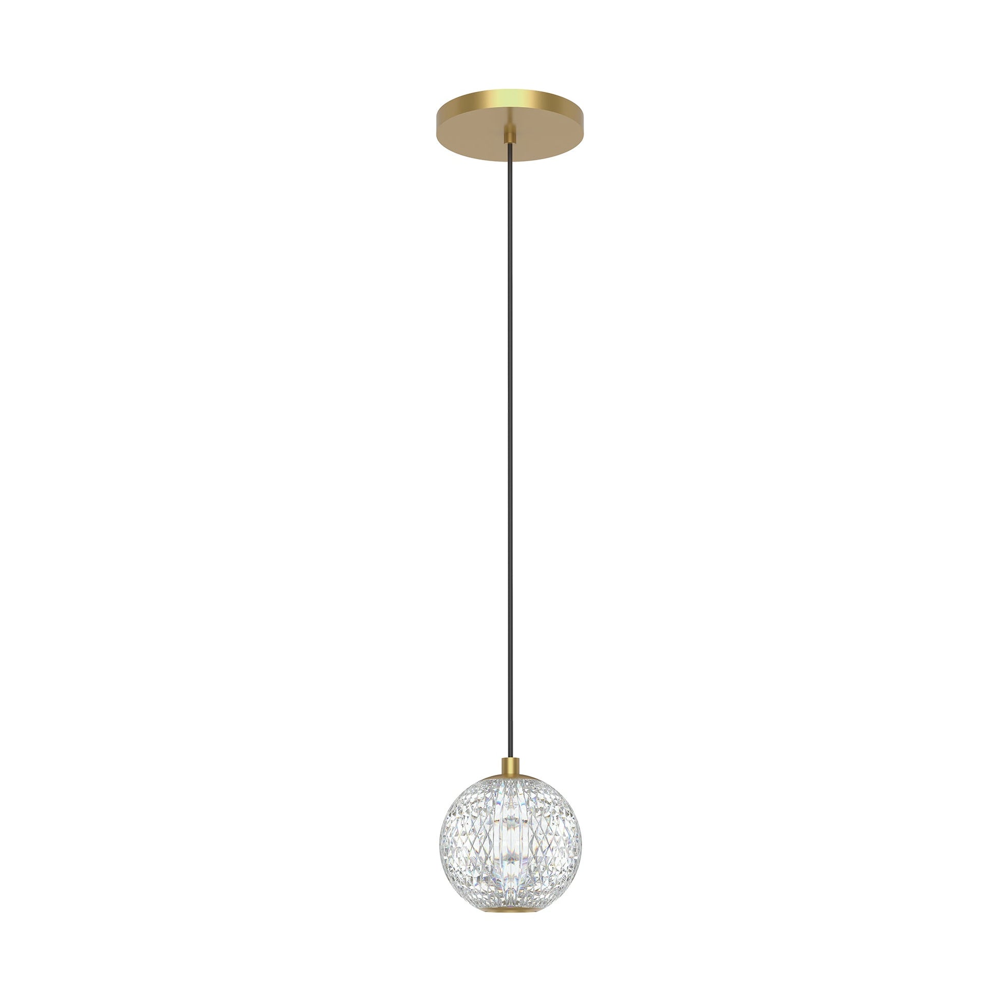 Alora Marni natural brass pendant PD321201NB
