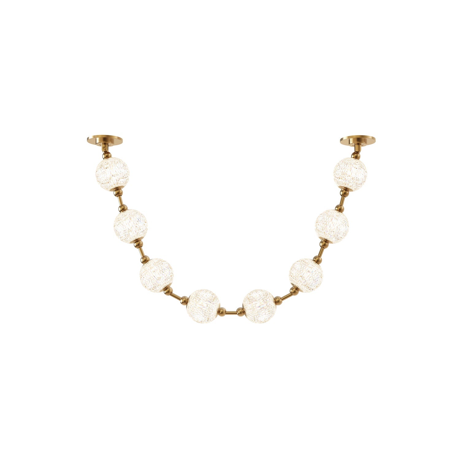 Alora Marni natural brass [remote driver] pendant PD321708NB-RT